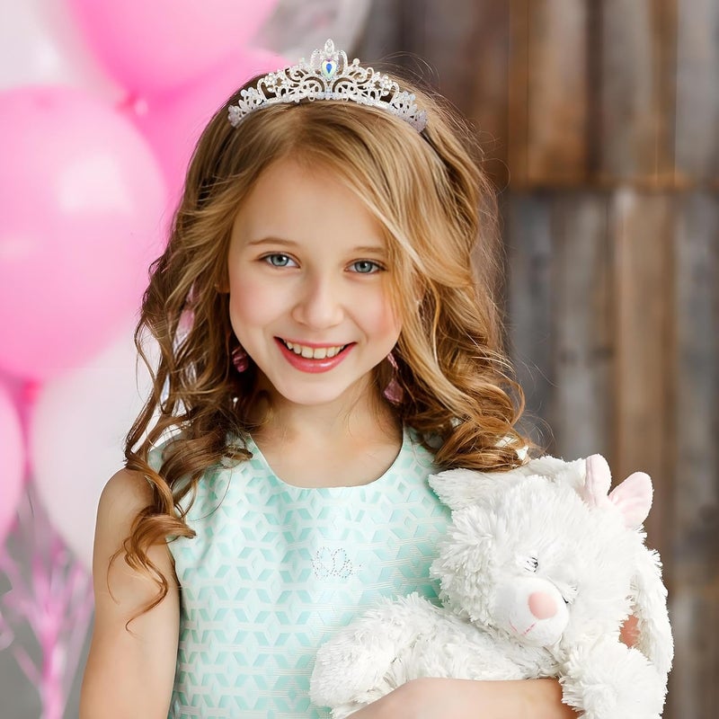 AXX Princess Crown for Women, Crystal Queen Tiaras for Girls Bridal Hair Accessories Gifts for Birthday Wedding Prom, Bridal Party, Pageant, Halloween Christmas Costume - Image 5